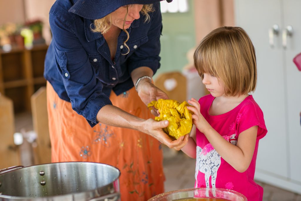 Tucson Waldorf School Fabric Dye